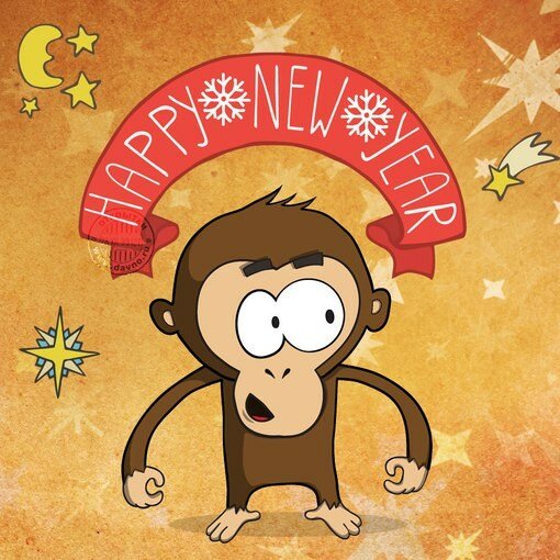 обезьяна - символ года